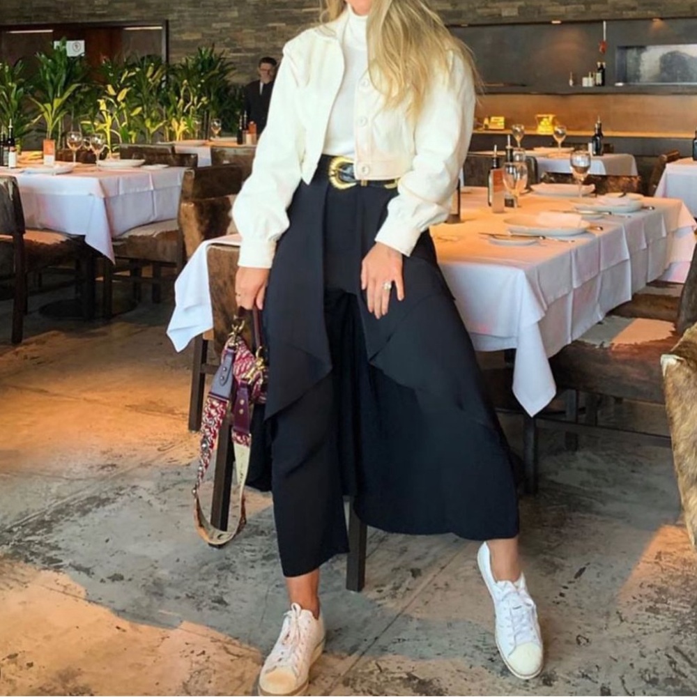 ByNV skirt pants black